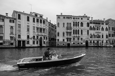Canal Grande v místě spojení s Rio di Noale